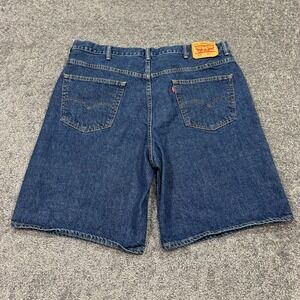 Levi's Dark Blue Denim Jean Shorts